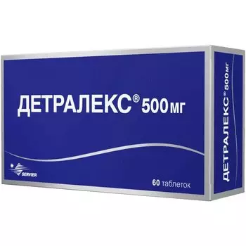 Детралекс 500 мг таблетки 60 шт