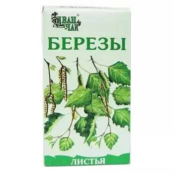 Березы листья сырье растительное измельченное 50 г