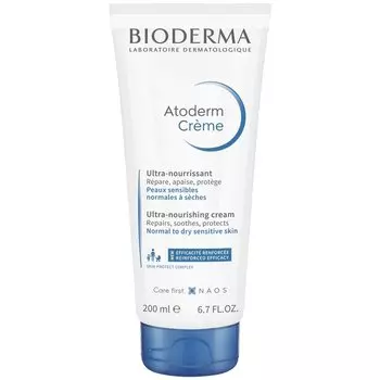 Bioderma Atoderm Крем питательный для сухой и чувствительной кожи 200 мл