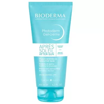 Bioderma Photoderm Гель-крем увлажняющий восстанавливающий после загара для лица и тела 200 мл