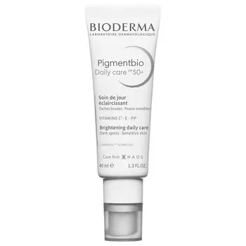Bioderma Pigmentbio Daily care SPF 50+ Крем дневной осветляющий для кожи с гиперпигментацией 40 мл