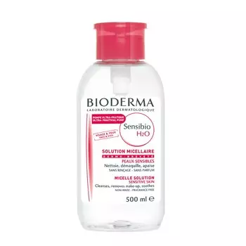 Bioderma Sensibio Н2О Вода мицеллярная для чувствительной кожи лица 500 мл