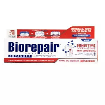 BioRepair Сенситив Дабл Экшн Паста зубная против гиперчувствительности 75 мл