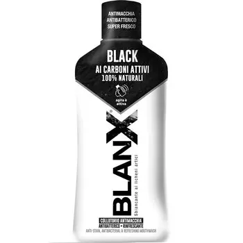 BlanX Black Ополаскиватель для полости рта с древесным углем 500 мл