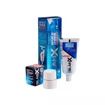 BlanX White Shock Зубная паста отбеливающая с лампой-активатором 50 мл