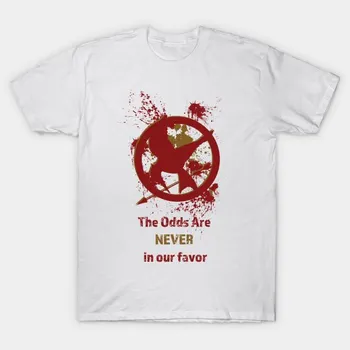 Футболка женская Голодные игры Odds Harajuku Print Kawaii футболка летняя женская футболка с коротким рукавом топ футболка S розовый