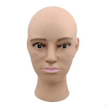 Парик для макияжа волос для практики массажа головы и туловища Skin Color