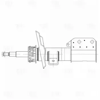 амортизатор передний газовый!\ MB X204 08> AG 15060 TRIALLI