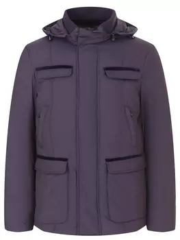 Пуховик однотонный ETRO