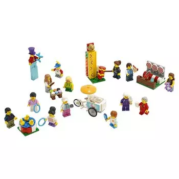 Конструктор Lego Город - Комплект минифигурок Весёлая ярмарка