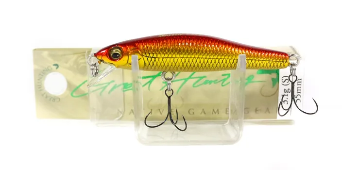 Megabass GH55 Heavy Duty 3,1 грамма Тонущая приманка M Akakin (7304)