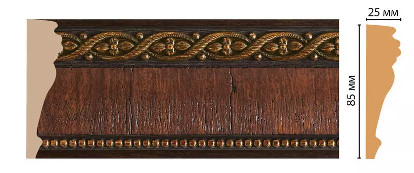 Молдинг DECOMASTER 152-2 ДМ (85*25*2400 мм)