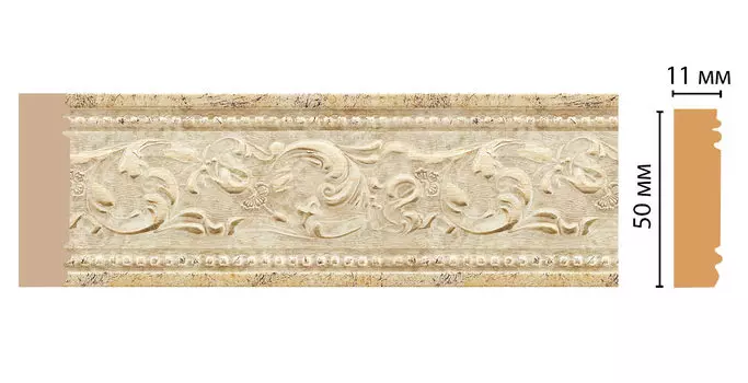 Молдинг DECOMASTER 156-553 ДМ (50*11*2400 мм)