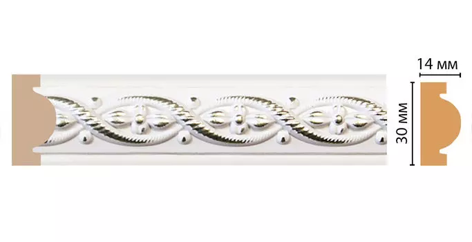 Молдинг DECOMASTER 157-7D ДМ (30*13*2400 мм)