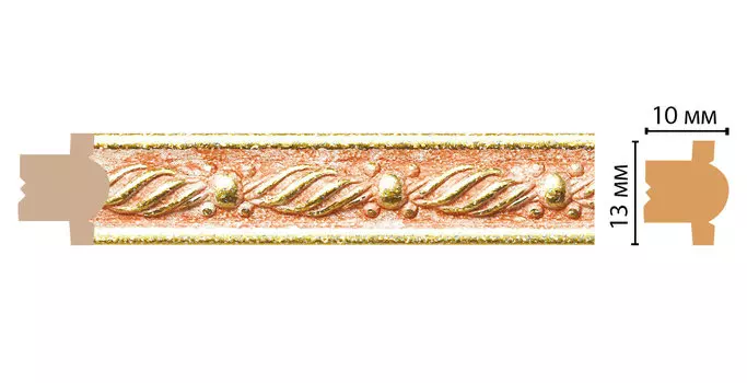 Молдинг DECOMASTER 189-34 (13*10*2400мм)