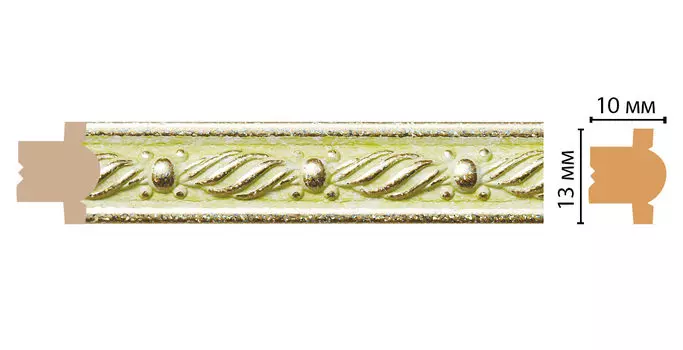 Молдинг DECOMASTER 189-37 (13*10*2400мм)