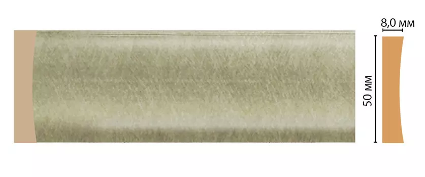 Молдинг DECOMASTER D045-373 (50*8*2400мм)