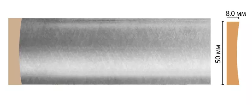 Молдинг DECOMASTER D045-375 (50*8*2400мм)