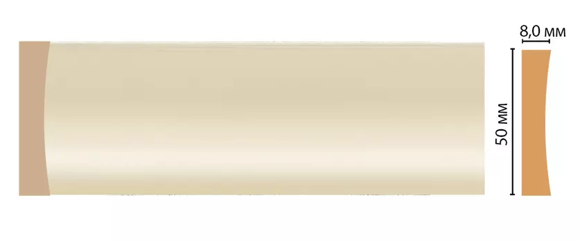 Молдинг DECOMASTER D045-61 (50*8*2400мм)
