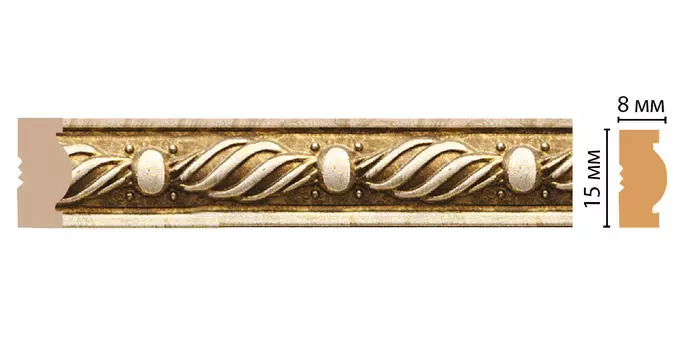 Молдинг DECOMASTER 105-17 (15*8*2400мм)