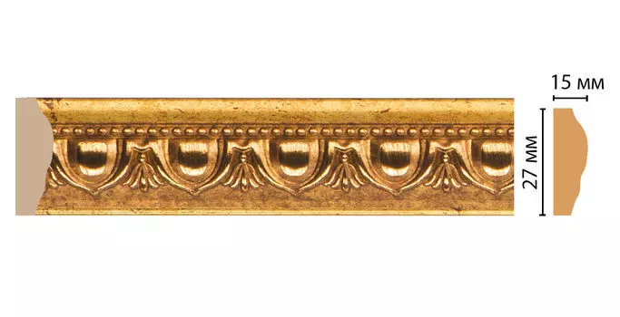Молдинг DECOMASTER 128D-58 (27*15*2400мм)