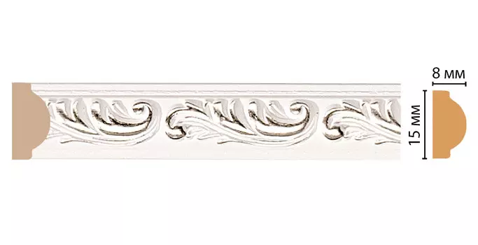 Молдинг DECOMASTER 130-60 ДМ (15*8*2400 мм)