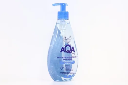 Гель AQA BABY д/подмывания мальчиков, 400 мл