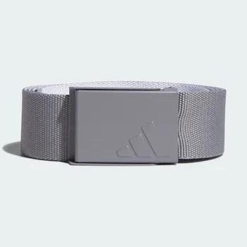 Ремень Adidas Reversible Webbing, серый/белый