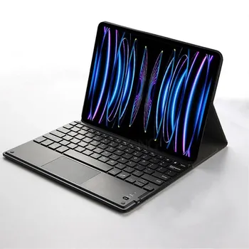 Чехол с сенсорной клавиатурой для Xiaomi Pad 6 Max 14 дюймов Mi Pad 6 Pro 5 Pro Redmi Pad Se дюймовая беспроводная Bluetooth-клавиатура и мышь redmi pad 8.7inch чёрный