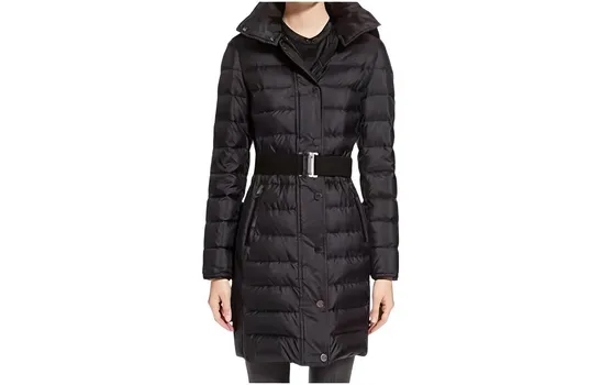 Burberry Женский пуховик, цвет Black