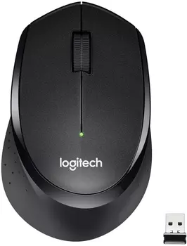 Мышь Logitech M330 Silent Plus 910-004944 черная