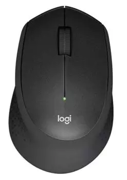 Мышь Logitech M331 Silent Plus 910-004914 черный оптическая (1000dpi) silent беспроводная USB (3but)