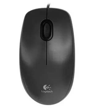 Мышь Logitech M90 910-001970 black USB, оптическая, 1000dpi, 2but
