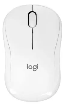 Мышь Logitech Silent M221 910-006090 белый оптическая (1000dpi) беспроводная USB (2but)