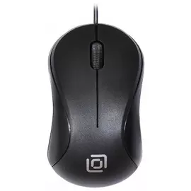 Мышь Oklick 115S 711636 черный оптическая (1000dpi) USB для ноутбука (3but)