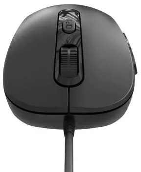 Мышь Oklick 211M 2022140 черная оптическая 2400dpi USB для ноутбука 6but