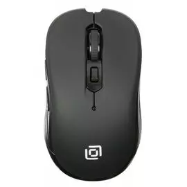Мышь Oklick 610MWC 1158012 черный оптическая (1600dpi) беспроводная USB/USB-C для ноутбука (6but)