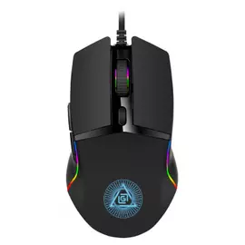 Мышь Oklick 717G GM823 PROPHECY черная оптическая 6400dpi USB 6but