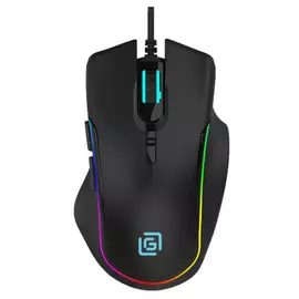Мышь Oklick 729G LABYRINTH черная оптическая 6400dpi USB 7but