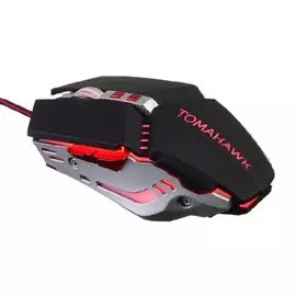 Мышь Oklick 999G TOMAHAWK черный оптическая (3200dpi) USB (8but)