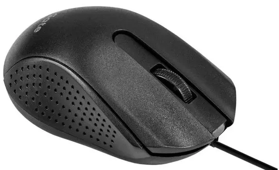 Мышь Exegate SH-8012L EX298194RUS (USB, оптическая, 1000dpi, 3D, 3 кнопки и колесо прокрутки, длина кабеля 2м, черная, Color Box)