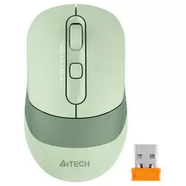Мышь Wireless A4Tech Fstyler FB10C зеленый оптическая (2400dpi) BT/Radio USB (4but) 1583830