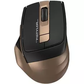 Мышь Wireless A4Tech Fstyler FG35 бронзовый/черный оптическая (2000dpi) (6but) (1192141)