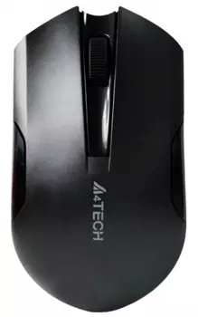 Мышь Wireless A4Tech G3-200N черный оптическая (1000dpi) USB2.0 (3but)