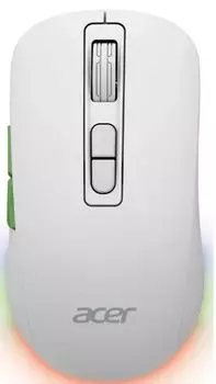 Мышь Wireless Acer OMR311 ZL.MCECC.034 белая оптическая 2400dpi BT/Radio USB 7but (1999299)