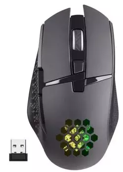 Мышь Wireless Defender GLORY GM-514 52514 черная, LED, 7D, 400 мАч, 3200dpi