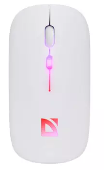 Мышь Wireless Defender MM-997 52998 белая, 800/1600 dpi, 4 кнопки