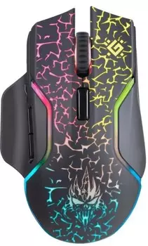 Мышь Wireless Defender ONESHOT GM-067 52067 BLACK/RGB