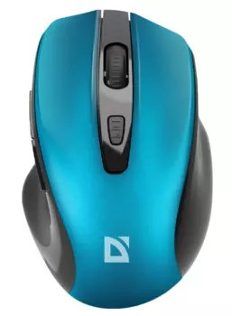 Мышь Wireless Defender Prime MB-053 52054 USB, 800/1200/1600 dpi, бирюзовая