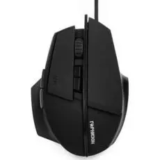 Мышь Гарнизон GM-740G черная Альтаир, USB, чип Х3, с2400dpi, 7 кнопок, код Survarium
